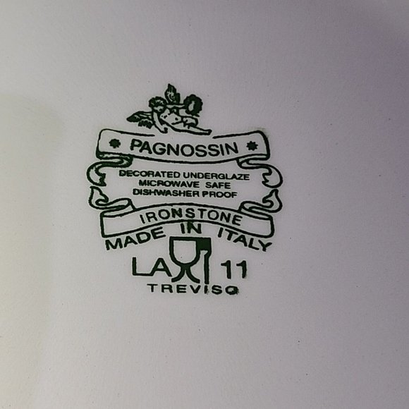 Pagnossin Dining Pagnossin Set 2 Salad Plates Treviso Spa Stoneware